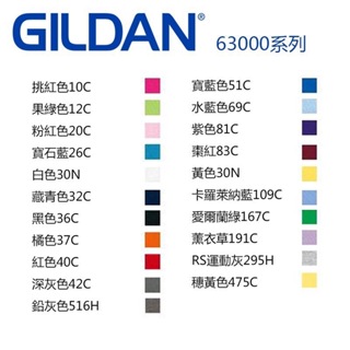 【GILDAN】 Gildan 63000 純棉素T 寬鬆衣服 短袖衣服 T恤 短T 素T 寬鬆短袖 S-XL A賣場