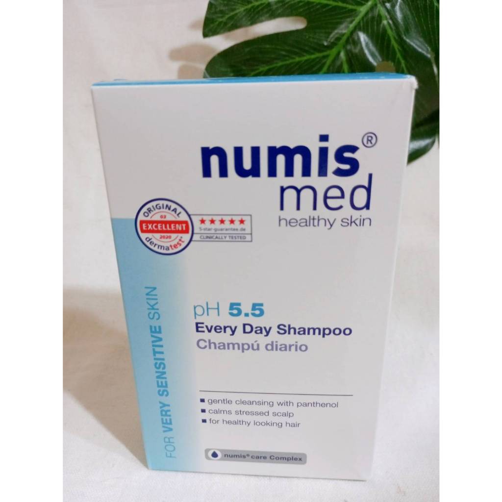 (現貨) 德國Numis med 樂美思 5.5溫和洗髮乳 200ml/瓶 修護凍齡霜8ml/包*10包
