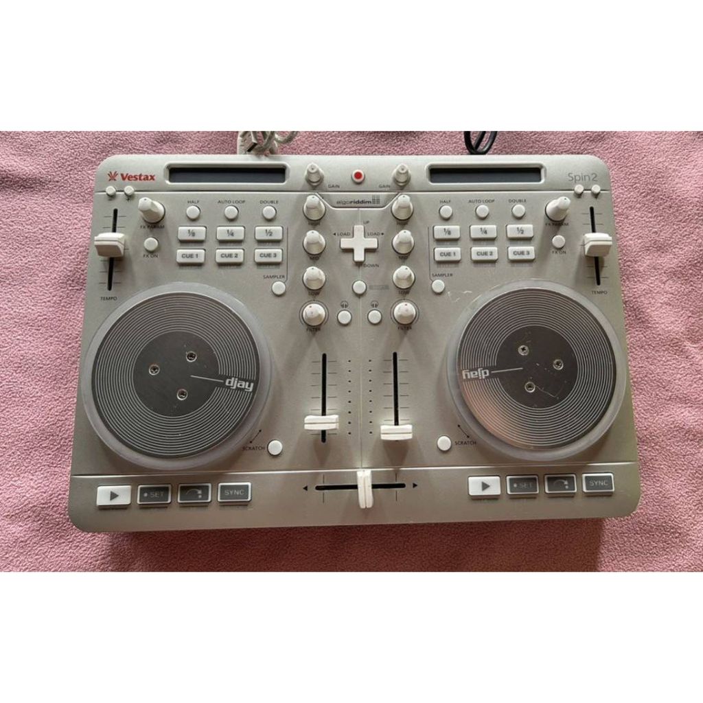 Vestax Spin 2 DJ數位控制器 (djay / VDJ / Traktor)