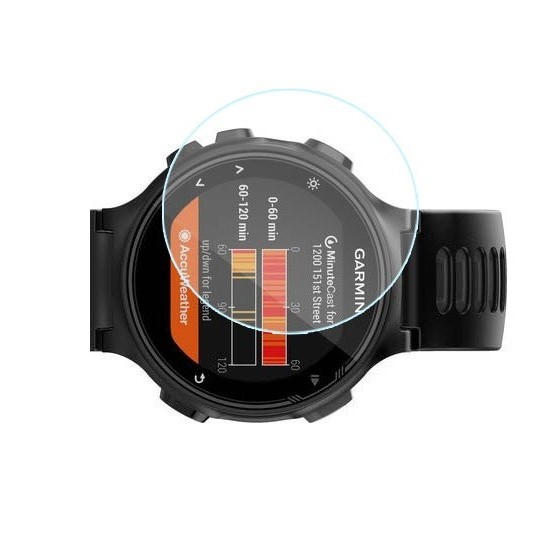 【玻璃保護貼】Garmin Forerunner 735XT 智慧手錶高透玻璃貼 螢幕保護貼 強化防刮保護膜