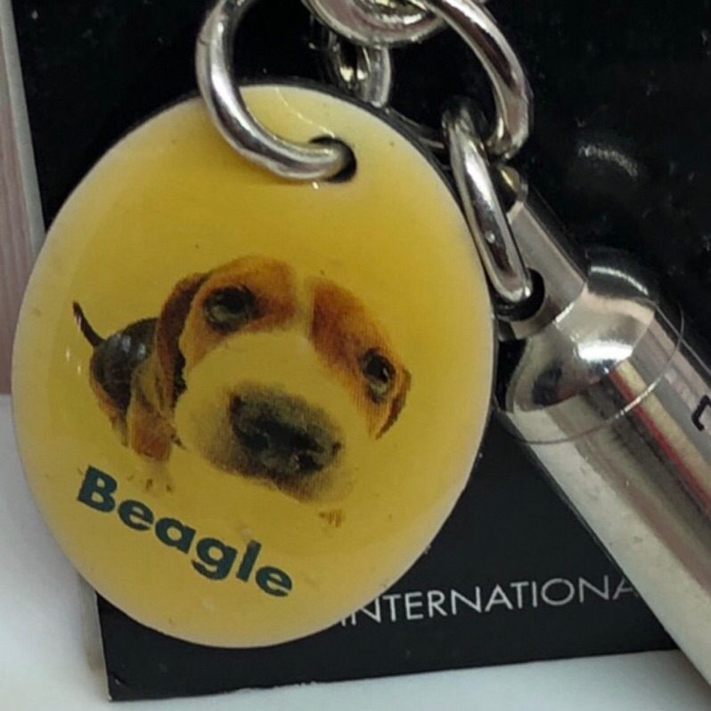 日本帶回來的早期狗狗系列鑰匙圈旁邊還有個鋼彈裡面可以裝東西