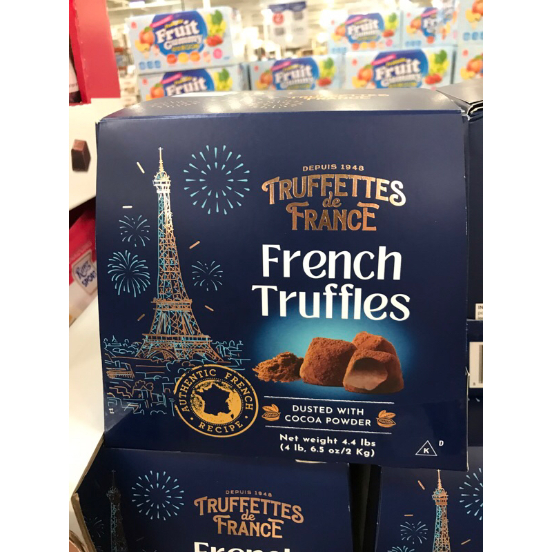 Truffettes de France 松露巧克力風味球 1公斤 X 2入