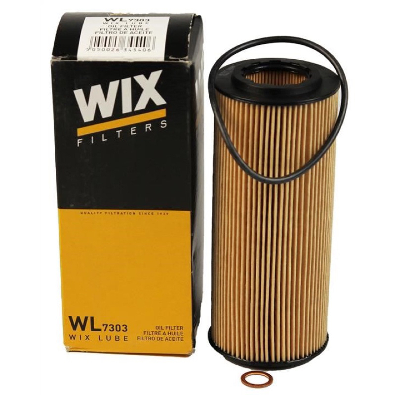 WIX 機油芯 WL7303 BMW M47 M67 2.0D 4.4D柴油引擎 E81 E46 E90 E39 E60