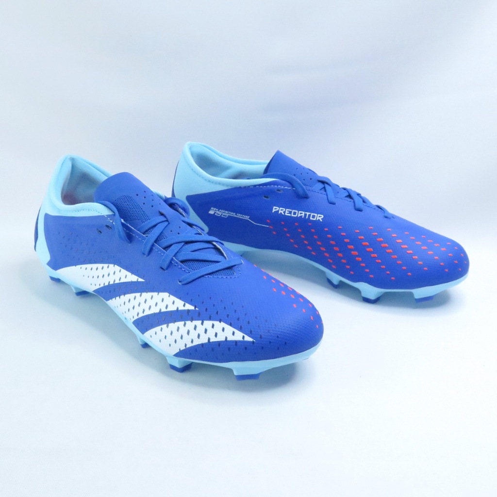 ADIDAS GZ0015 PREDATOR ACCURACY.3 男女足球鞋 釘鞋 藍白