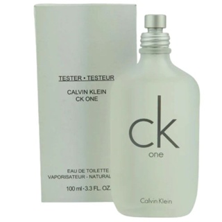Calvin Klein CK ONE 中性淡香水 100ml tester/1瓶-新品正貨