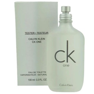 Calvin Klein CK ONE 中性淡香水 100ml tester/1瓶-新品正貨