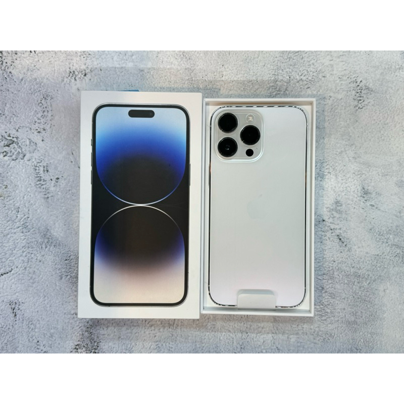 最高折＄5000♠️福利機 iphone 14 Pro Max 512G 銀色 台灣貨 100%