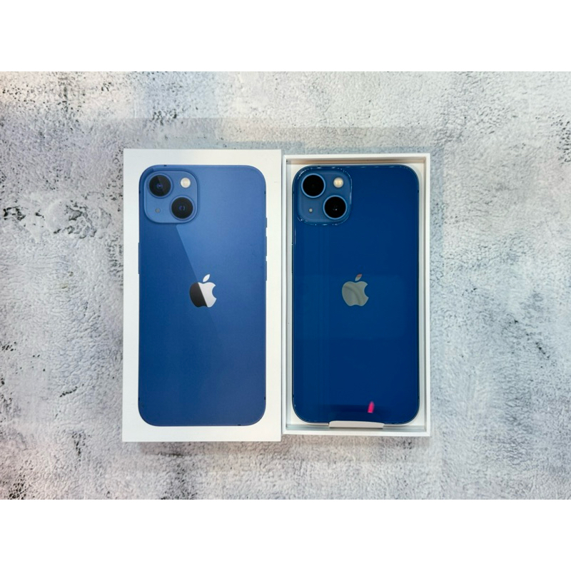 最高折＄5000♠️福利機 iphone 13 mini 128G  藍色 台灣貨 100%