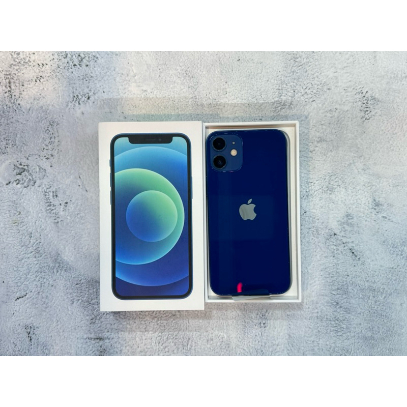 最高折＄5000♠️福利機 iphone 12 128G  藍色 台灣貨 89%