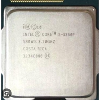 Intel i5 3350P CPU二手良品，含風扇，附散熱膏。