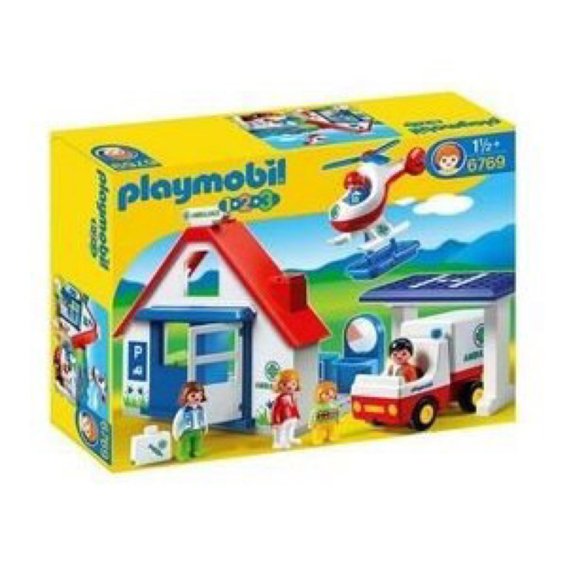 鍾愛一生 德國玩具Playmobil 摩比 6769 醫院組