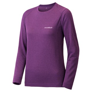 【mont-bell】1104939 女款 WICKRON ZEO 微保暖排汗衣 紫