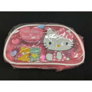 三麗鷗kitty透明D型筆袋
