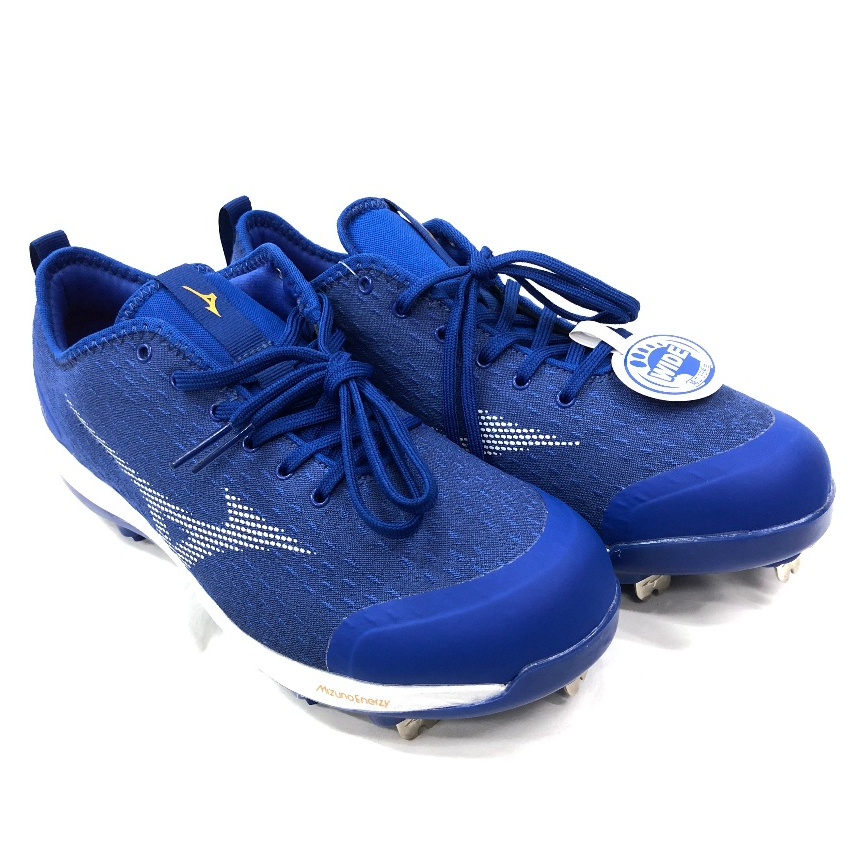 【零碼出清 馬上出貨28.5/31】Mizuno 美津濃 11GM225327 藍色棒球釘鞋 真釘鞋 鐵釘鞋 寬楦3E