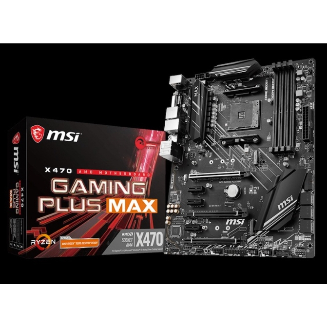 微星 X470 GAMING PLUS MAX(B450 B350 X570 參考 X470 主機板