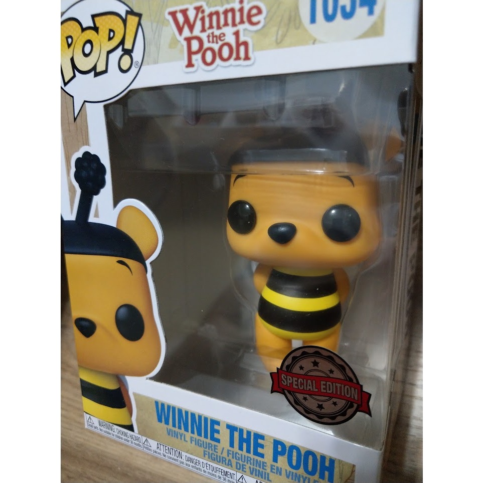 【Winnie the Pooh】Funko 1034 小熊維尼-蜜蜂裝 Disney Pop 特別版