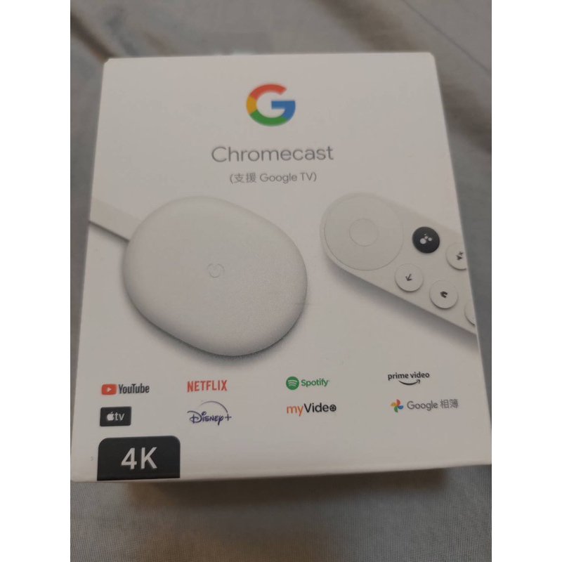 Google Chromecast 4K (支援Google TV)