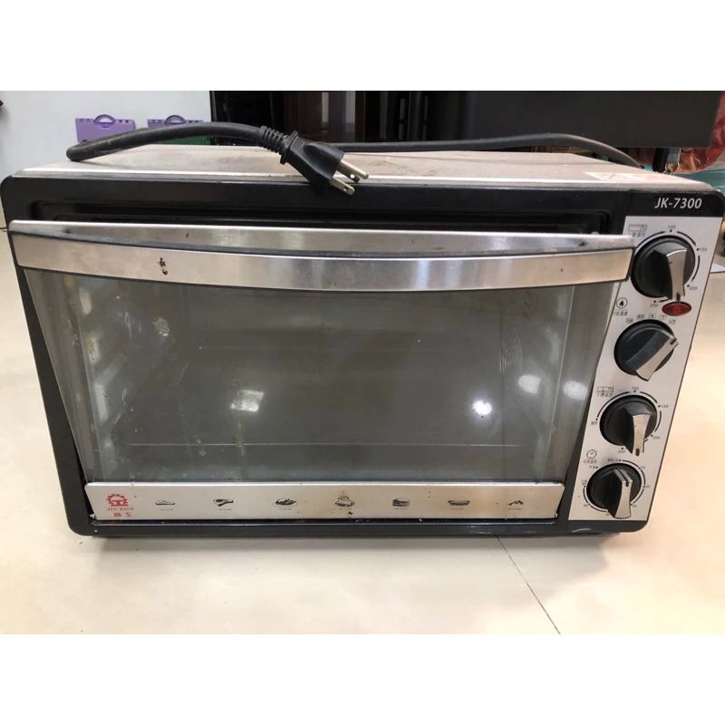 晶工牌 雙溫控全不鏽鋼旋風烤箱JK-7300(不銹鋼內膽)