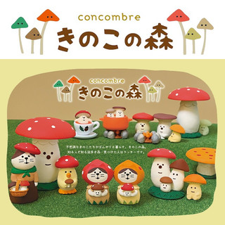 蘑菇森林 2023 菇之森 日本正版 DECOLE concombre 菇菇森林 香菇