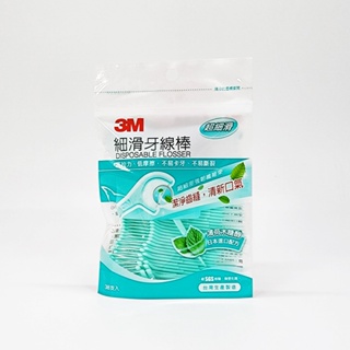 3M 細滑牙線棒 超細滑 薄荷木糖醇 38支/包