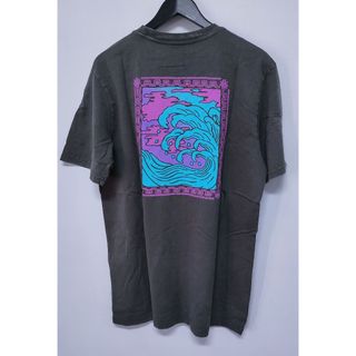 Superdry vintage surf logo復古衝浪標誌深灰色 T 卹