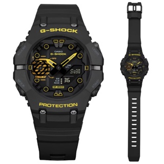 CASIO 卡西歐(GA-B001CY-1A) G-SHOCK 堅固時尚 酷炫黑黃色彩智慧藍芽雙顯錶