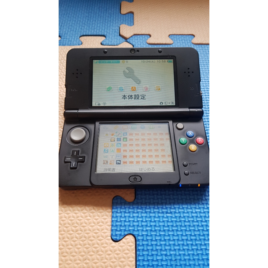 【回憶瘋】售NEW 3DS(新小三)黑色機.(已改機.內建遊戲) 贈送32G卡(內附遊戲)  8成5新