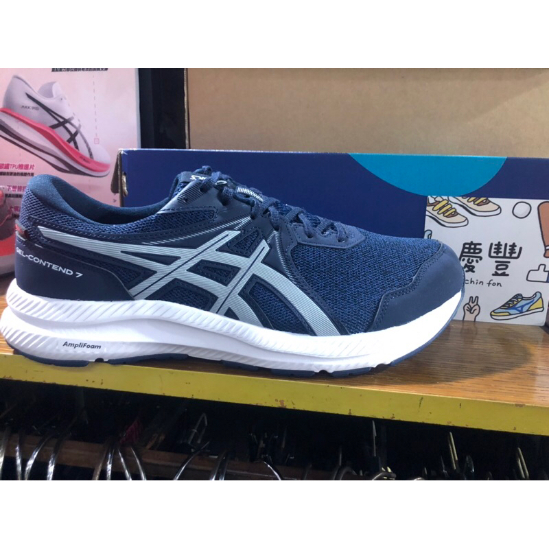 大灌體育👟 Asics 慢跑鞋 Gel-Contend 7 WP 4E  運動鞋 亞瑟士 1011B820400