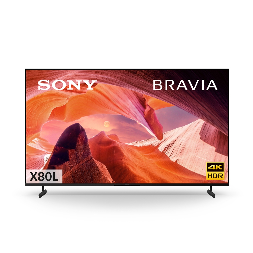 SONY 索尼 BRAVIA 55型 4K HDR LED Google TV顯示器 KM-55X80L