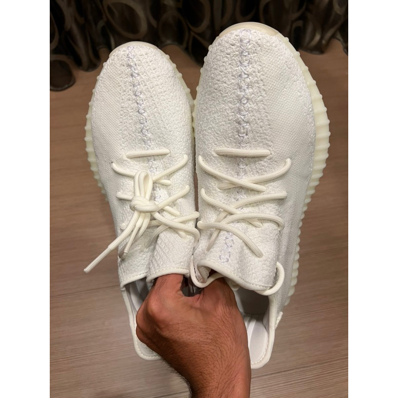 adidas Yeezy boost 350 全白 cream white(triple white) US11全新