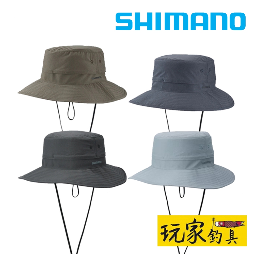 ｜玩家釣具｜SHIMANO CA-065V 防潑水透氣漁夫帽