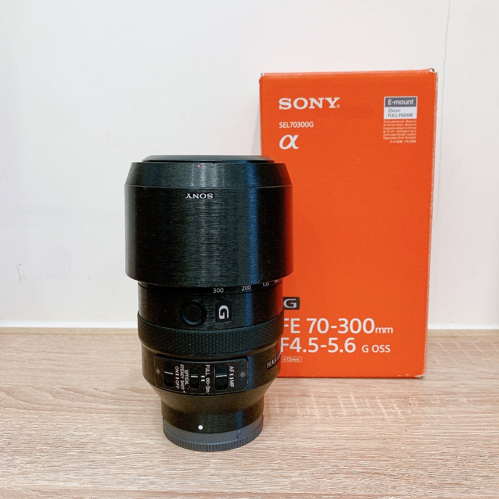( sony原廠平價 ) SONY FE70-300mm F4.5-5.6  G系列 E接環 變焦鏡頭 二手相機