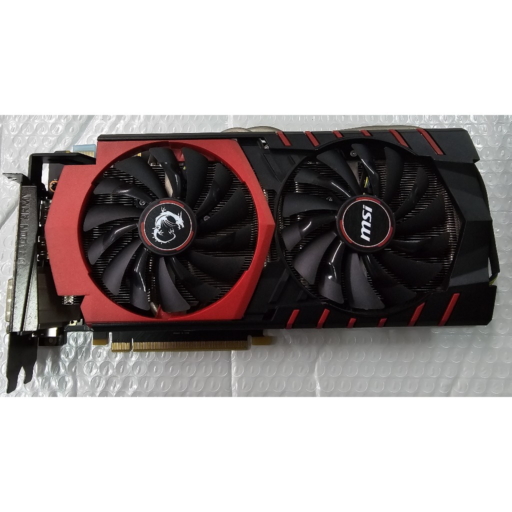 微星 MSI GTX 980 GAMING 4G P 顯示卡（要插電8+8pin)