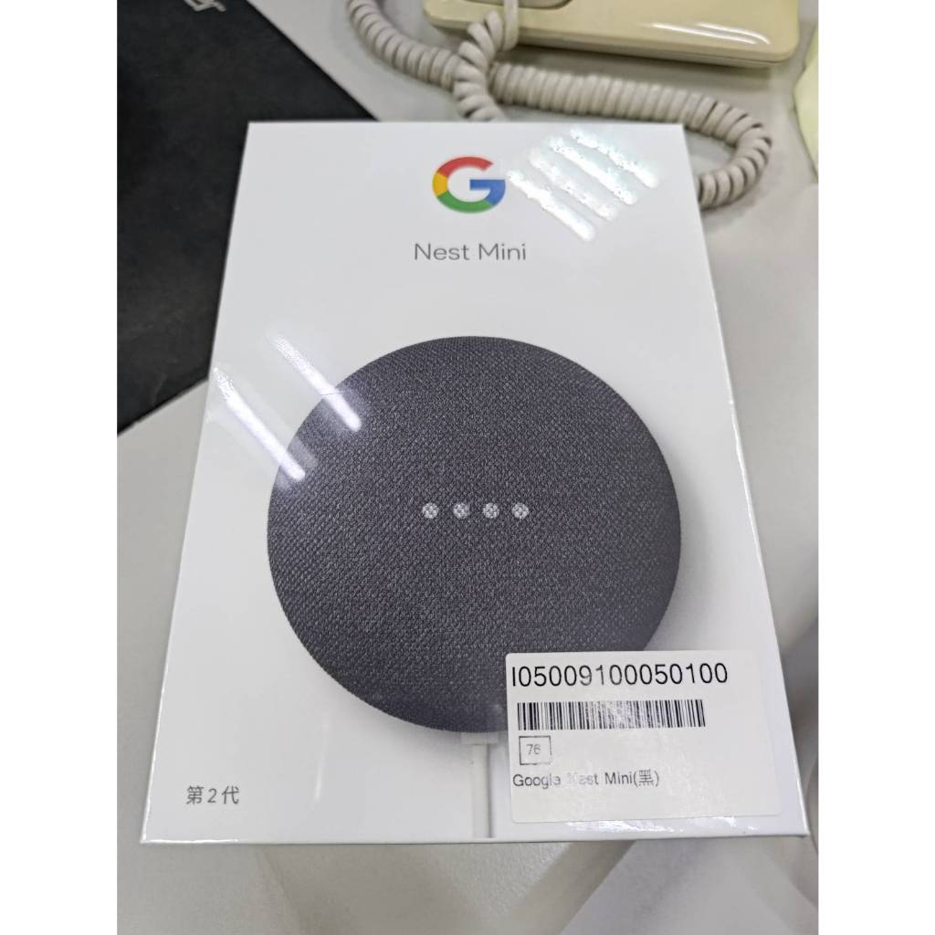 google nest mini 2 黑 全新