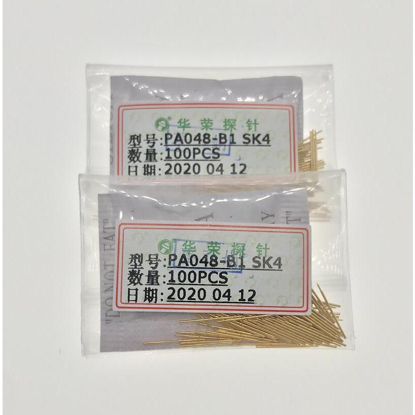 《台灣現貨》 華榮探針 PA048-B1 P048-B1 PCB光板针 測試針 0.48彈簧頂針 30#導電針 直上尖頭