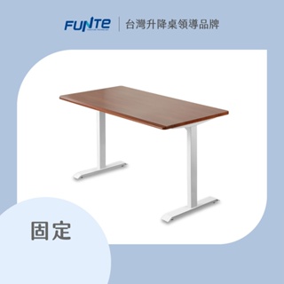 【FUNTE】Stable 固定式辦公電腦桌 四方桌板 八色可選｜品牌旗艦店