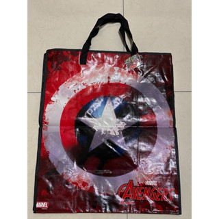 【雜貨店】全新 購物袋 特大購物袋 搬家 旅行 採買 手提袋 旅行包 美國隊長 好市多家樂福愛買特易購頂好全聯採買購物袋
