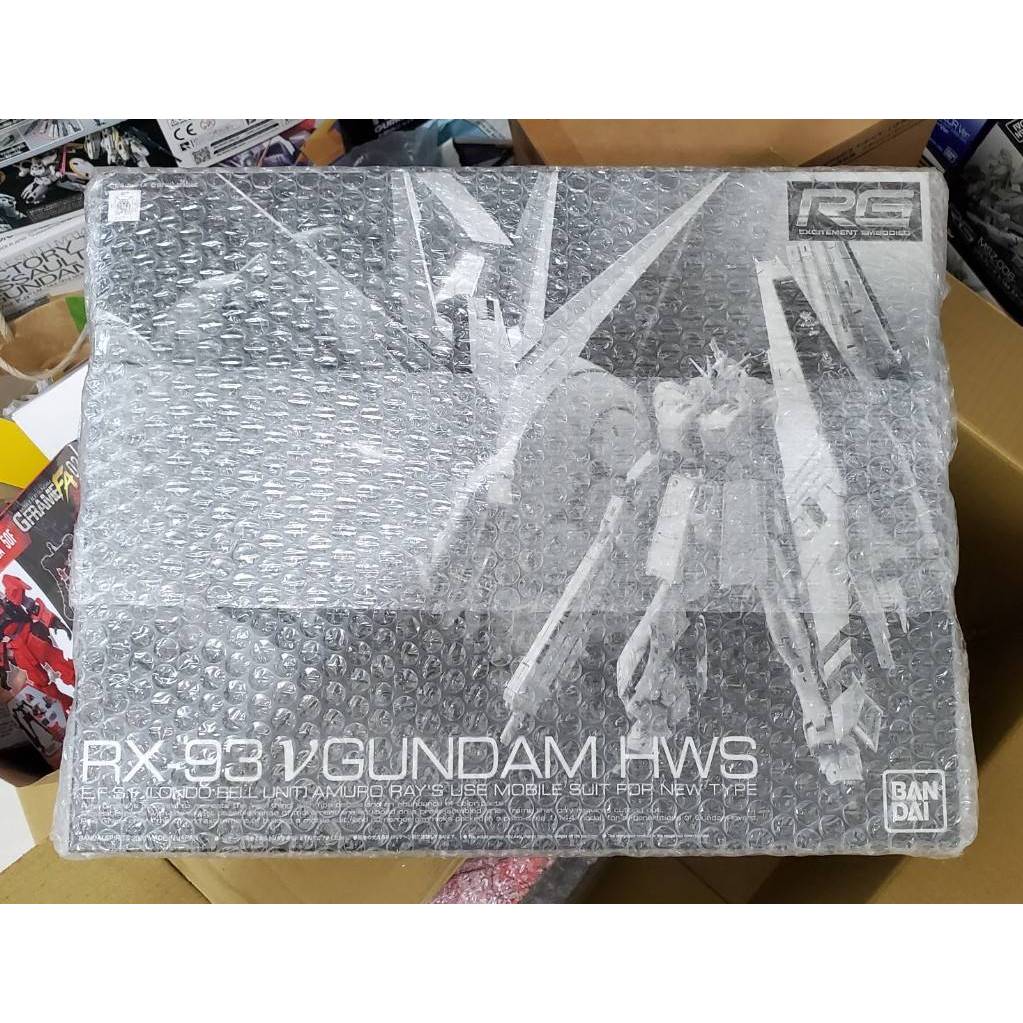 PB限定 萬代 鋼彈UC 逆襲的夏亞 RG 1/144 RX-93 Nu鋼彈 V鋼彈 HWS裝備 重武裝系統