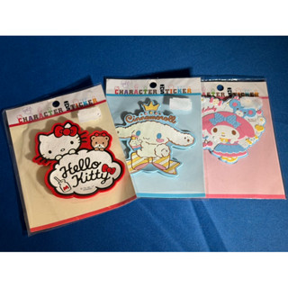 Hello kitty/大耳狗/美樂蒂 有造型厚貼紙
