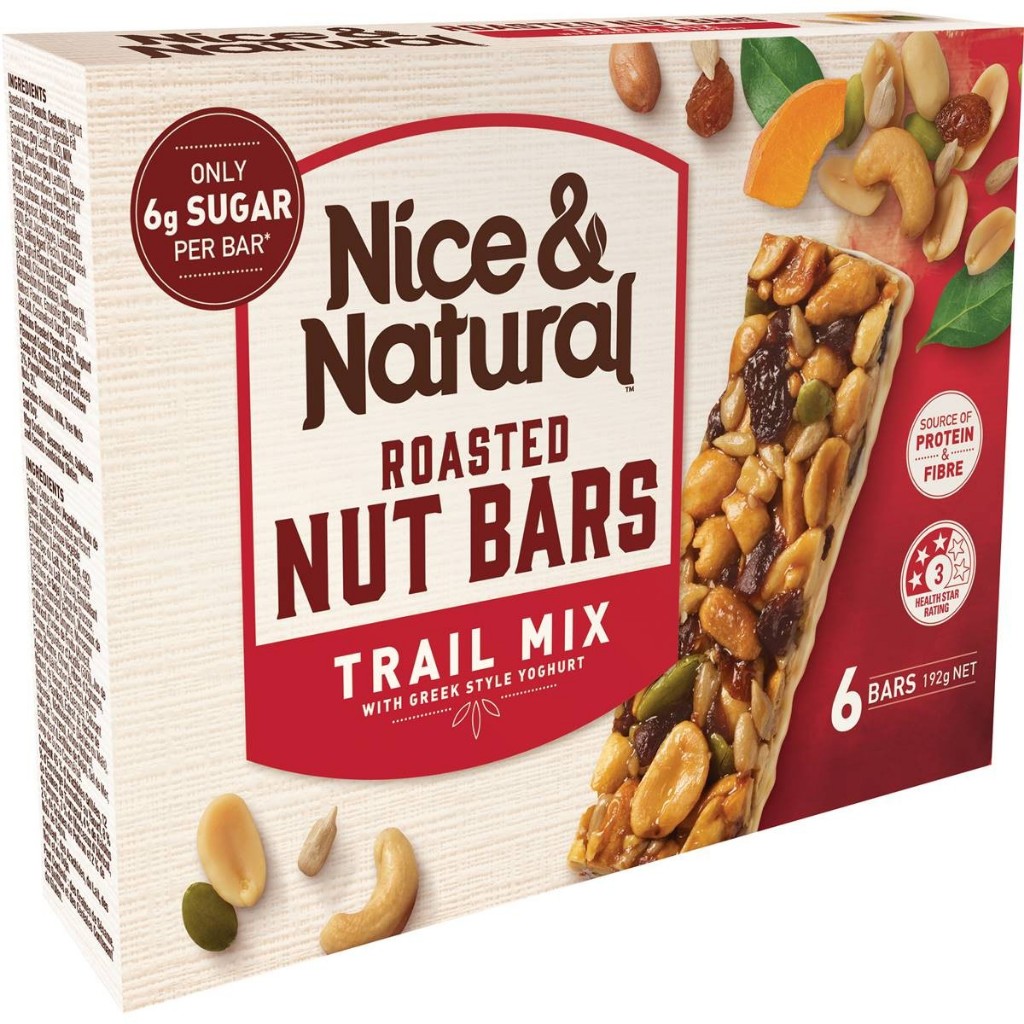 Nice &amp; Natural 什錦堅果口味 堅果棒  紐西蘭製造 能量棒 健康點心 健身 補充能量 澳洲進口 早餐
