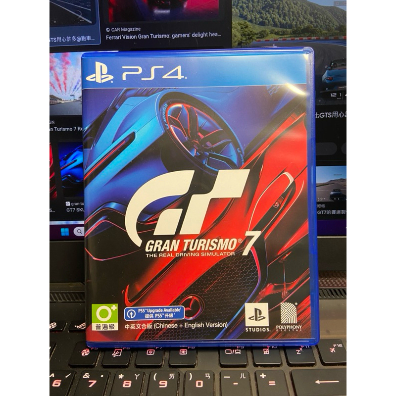 二手 中文版 PS4 跑車浪漫旅7 Gran Turismo7