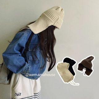 [臺灣現貨] 兒童護耳帽 兒童飛行帽 兒童雷鋒帽 咖色 保暖帽 兒童保暖帽 護耳毛線帽 兒童毛帽 寶寶毛帽 小孩毛帽