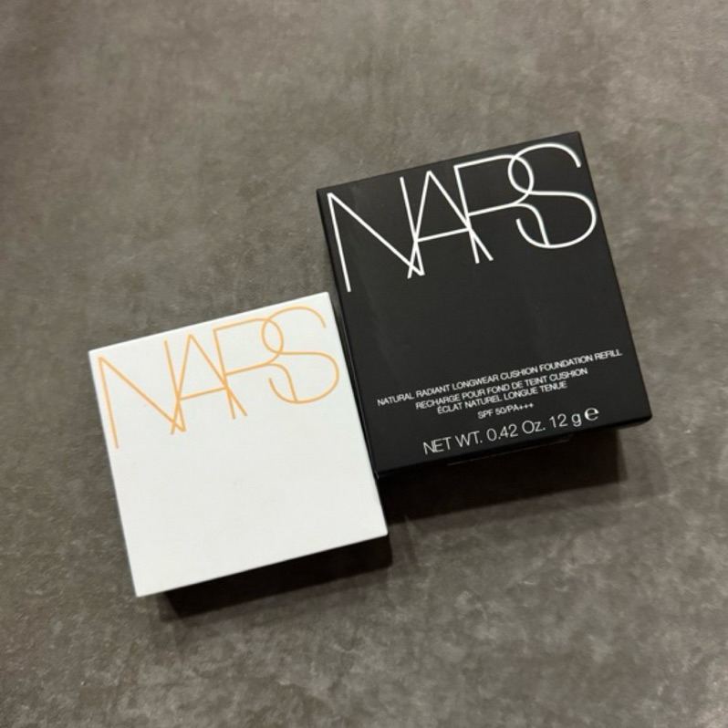 （二手）Nars 超持久亮顏氣墊粉餅 小方盒❣️下單贈M·A·C 妝前FIX+活力水噴霧