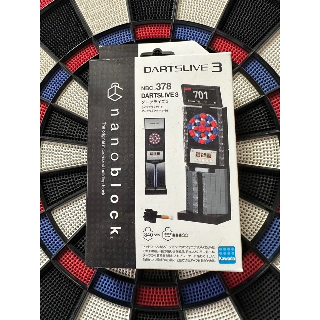 ＝日本限定＝ Dartslive 3 機台 積木 桌布 飛鏢 D2 D3