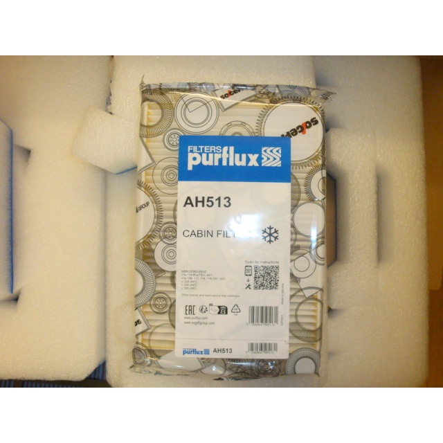 PURFLUX法國原裝 (BENZ V-CLASS專用 ）冷氣芯AH409花粉系列