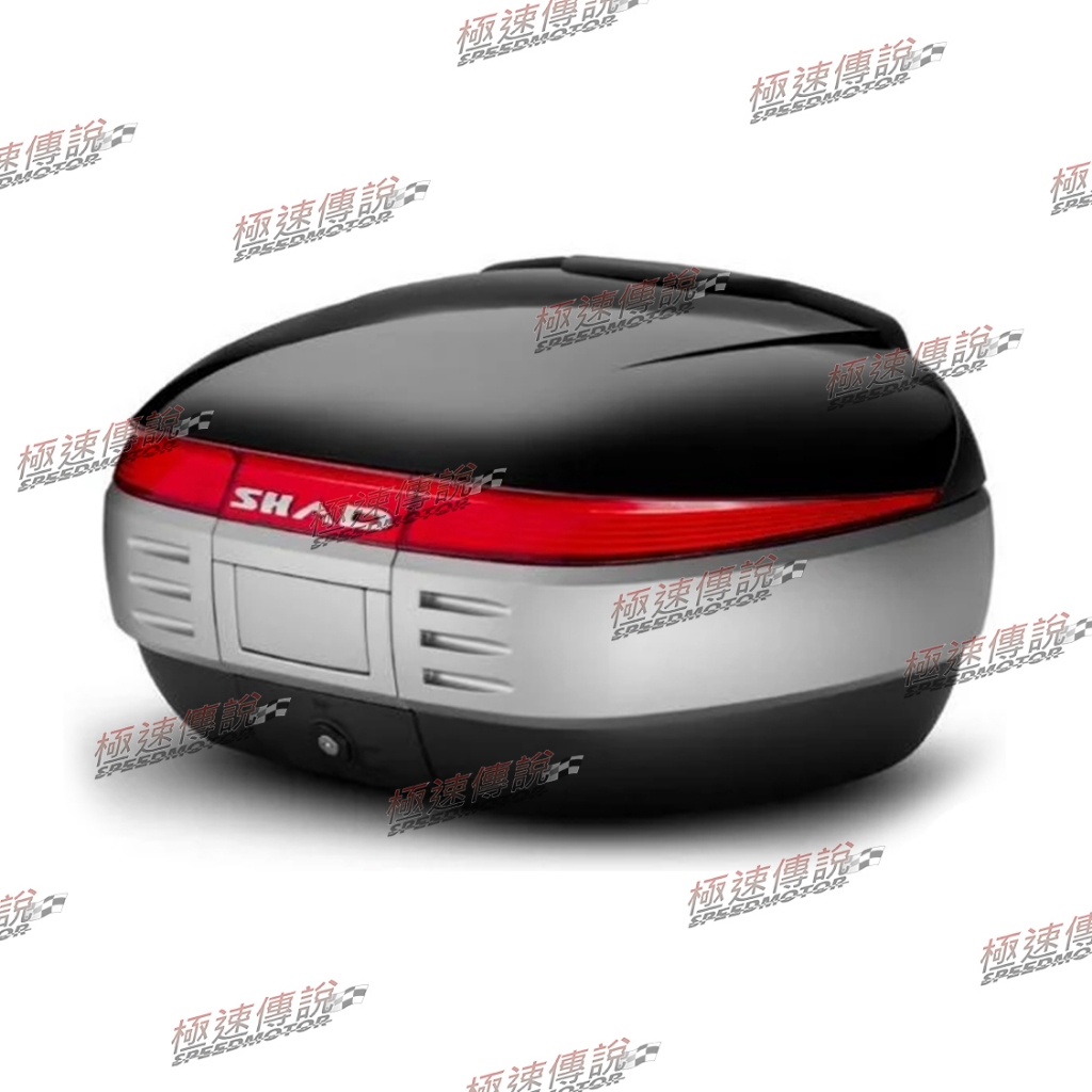 [極速傳說]SHAD SH50 (附後靠背) 快拆式 行李箱 置物箱(後靠背和後箱架和上蓋，可另外選購)