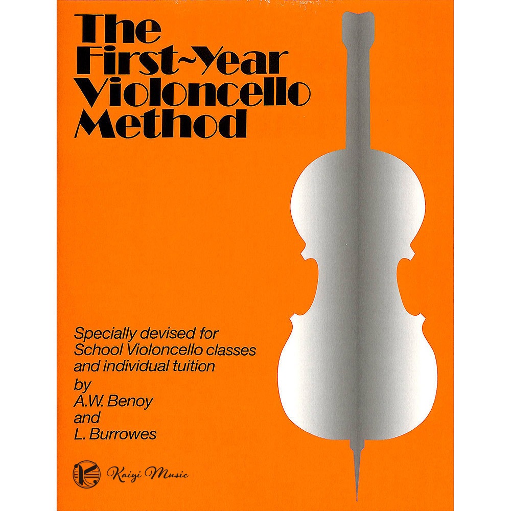 【凱翊︱HL】大提琴第一年合奏練習曲 系列第一冊 The First Year Violoncello Method