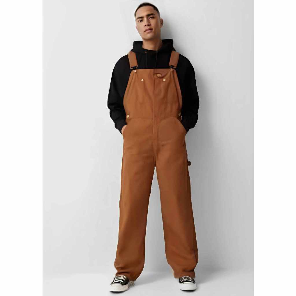 【YOYOGI PLUS】DICKIES TEXAS原裝 DB100 OVERALL CLASSIC 吊帶褲 (土黃)