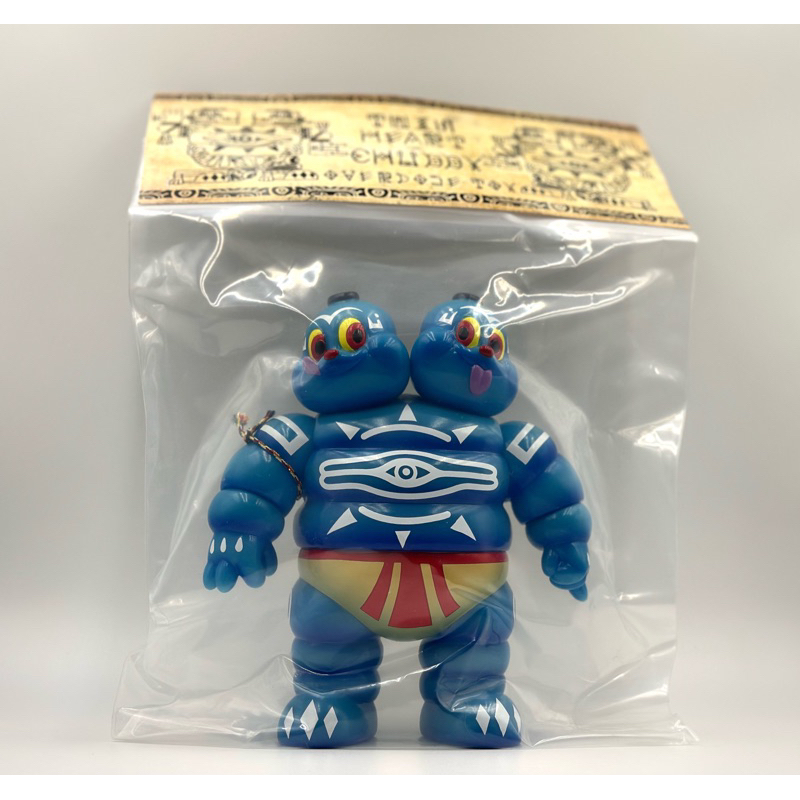 OverDose Toy 雙子星 瑪雅藍夜光配色 sofubi 「全新現貨」