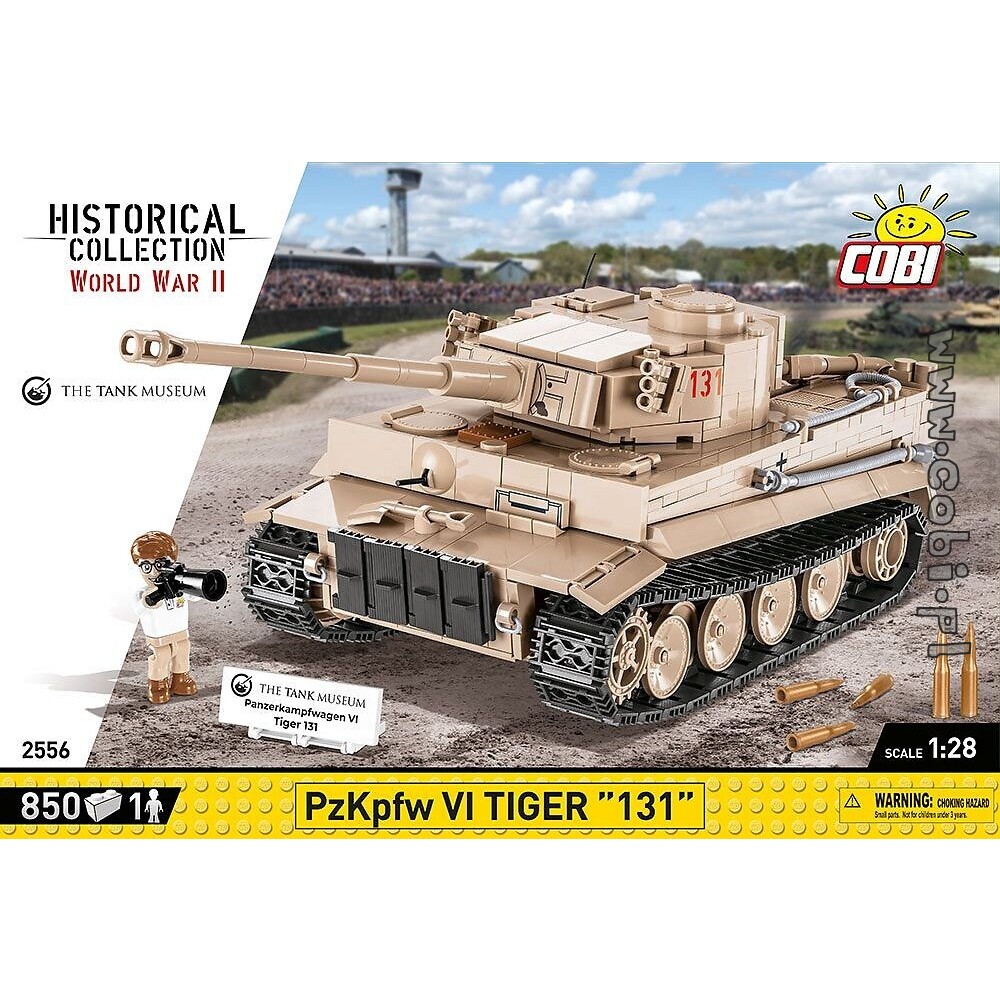 Cobi 2556 PZKPFW VI TIGER "131" 虎式 虎I 131 坦克